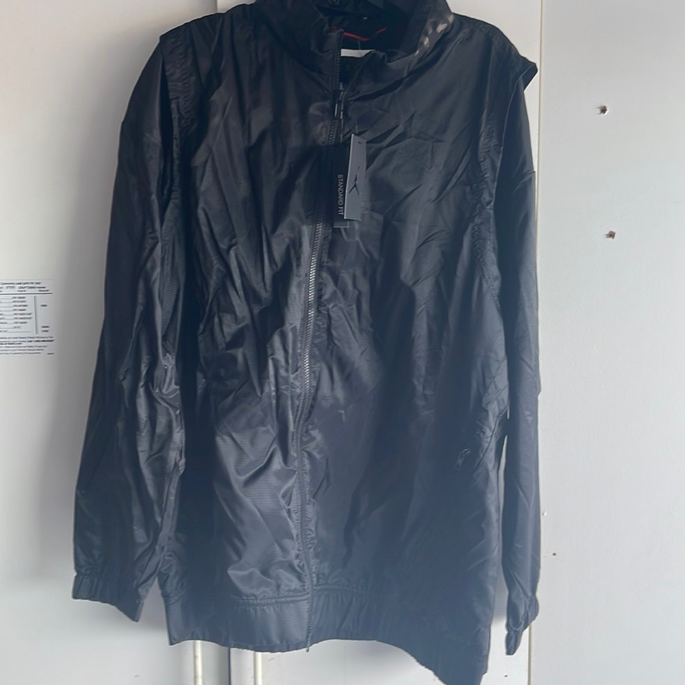 Jordan Black 23 Engineer mail wind breaker size Xl Jacket